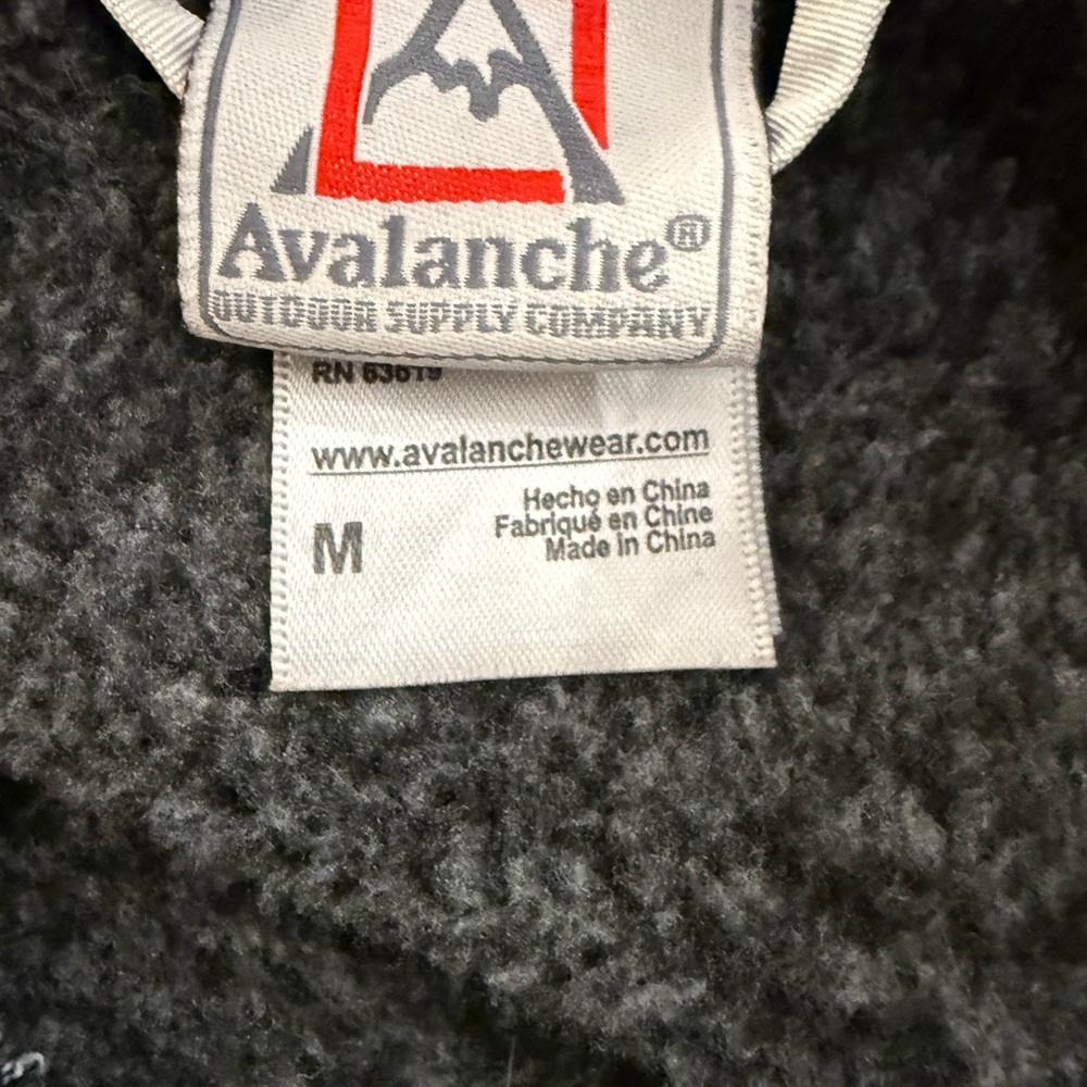 Avalanche Gray Fleece Pullover - Picture 3 of 4